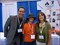 Sean Luce with Gideon and his mother Jackie Coleman at the World Congress on Disabilities. September 23rd in Atlantic City, New Jersey Convention Hall exhibit area. 